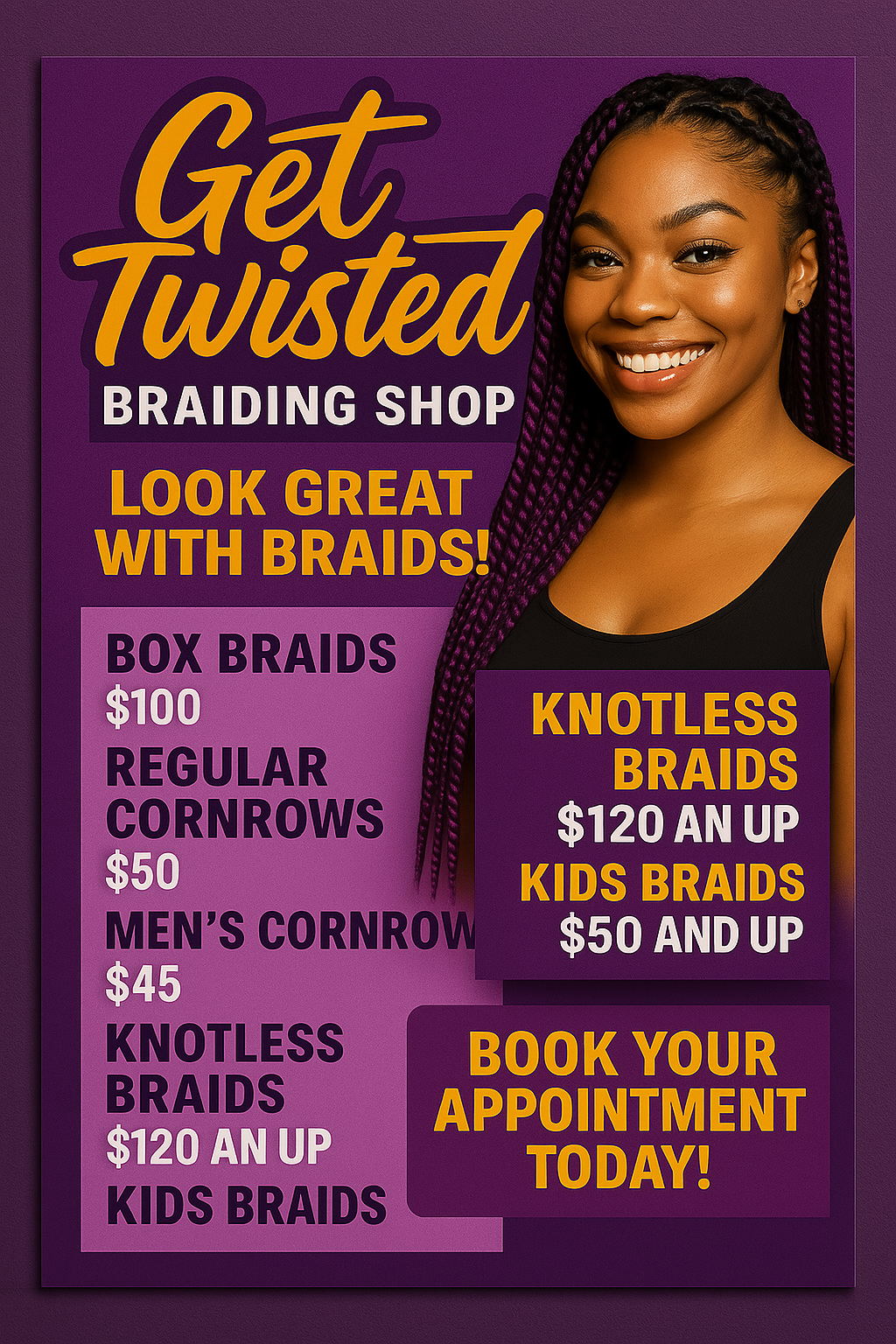 Braiding Flyer